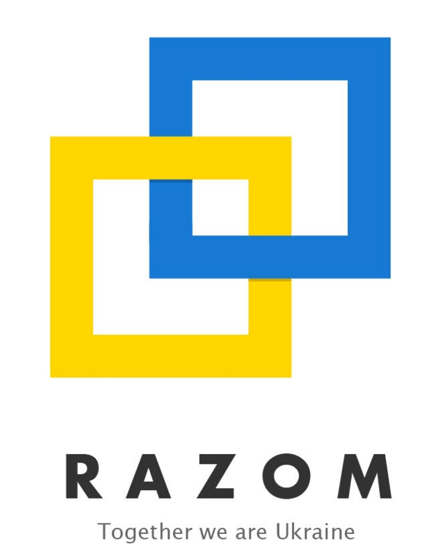 Logo: Razom Ukraine